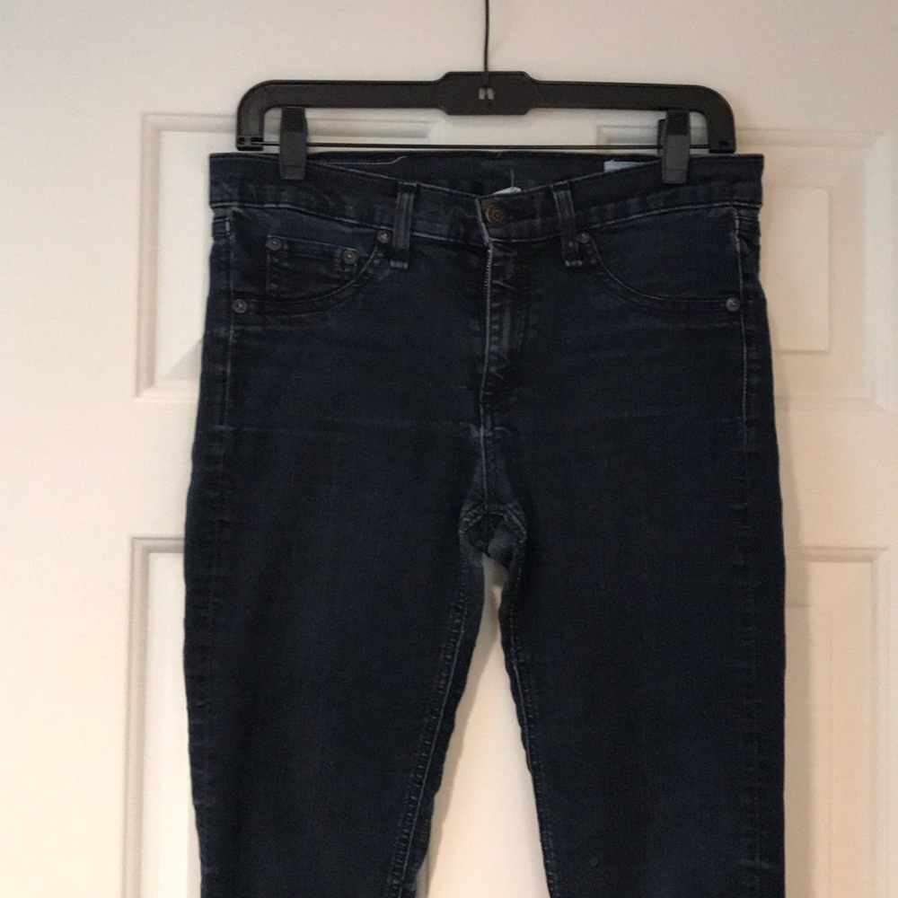 Rag and bone dark navy jeans